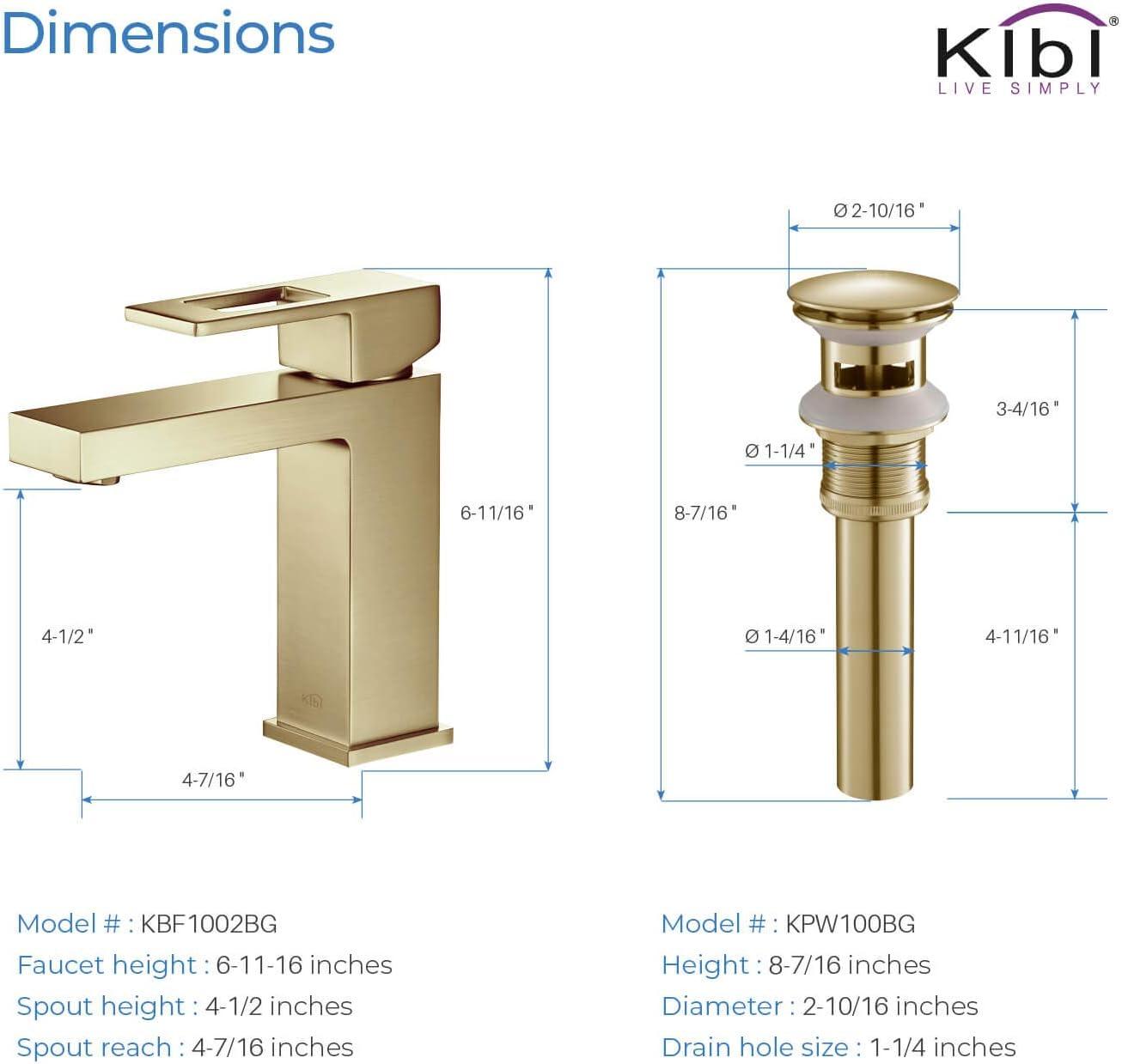 Cube Single-Hole Single-handle Bathroom Faucet
