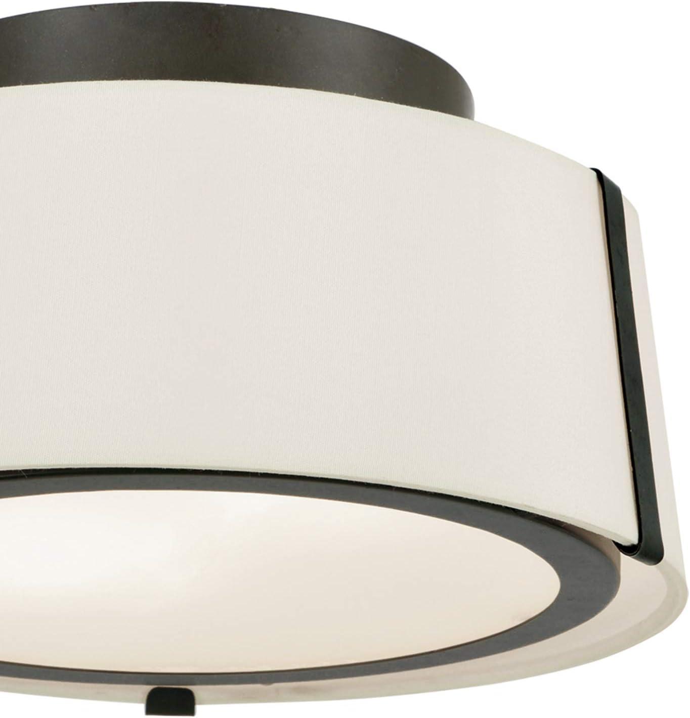 Crystorama Lighting - Two Light Ceiling Mount - Fulton - Two Light Flush Mount