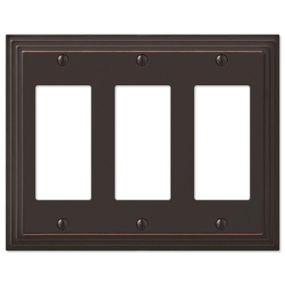 CKP Impressions 3 - Gang Rocker Standard Combination Wall Plate