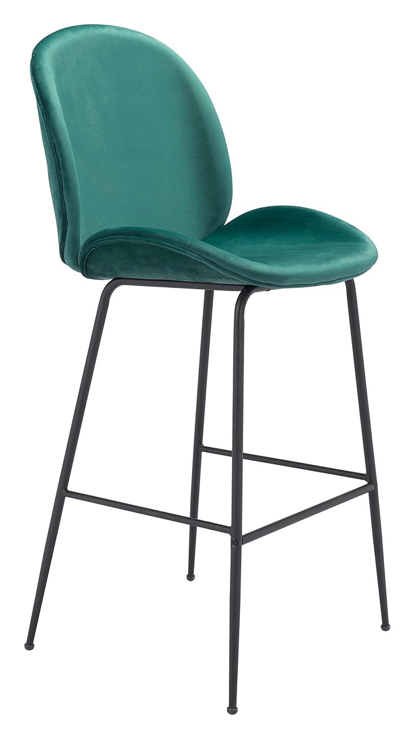 Zuo Miles Barstool Green