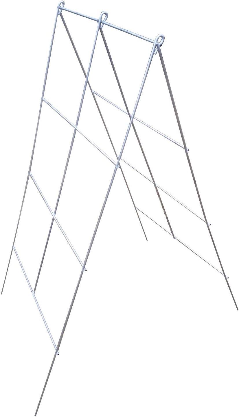 Glamos Wire 42 in. Steel A-Frame Vegetable and Plants Plant Support Grow Though Grid (5 Pack)