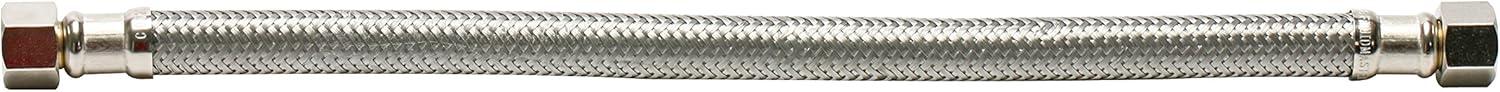Fluidmaster B6F16 Braided Stainless Steel Faucet Connector 16"
