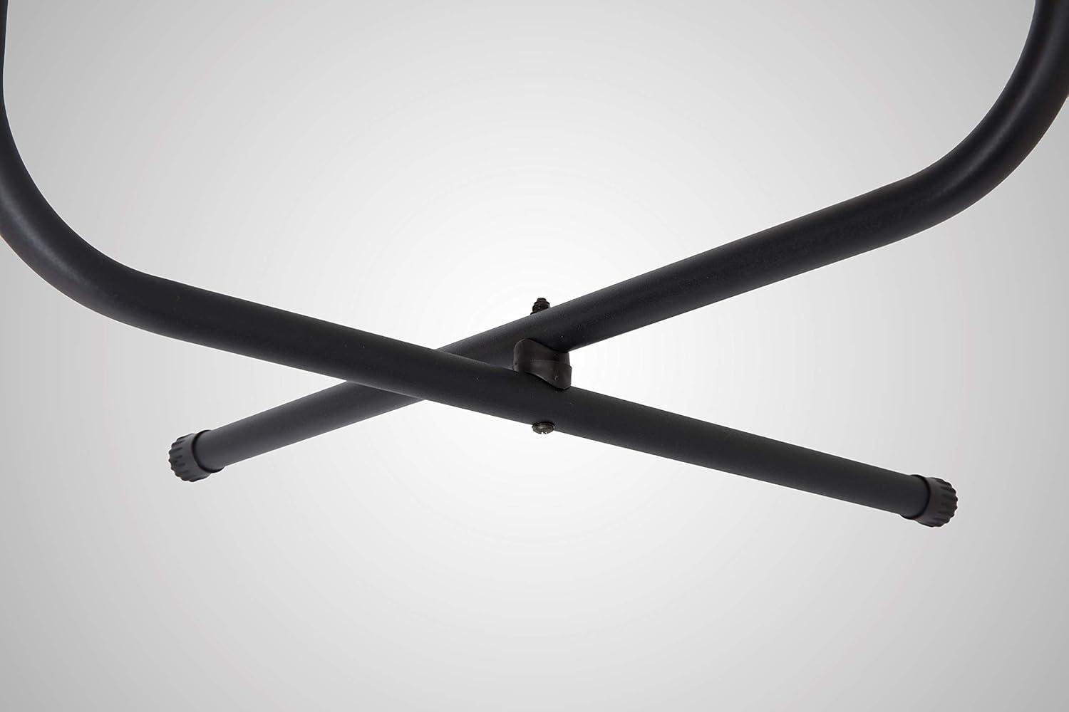 Mabel Home Metal Folding Luggage Rack Black