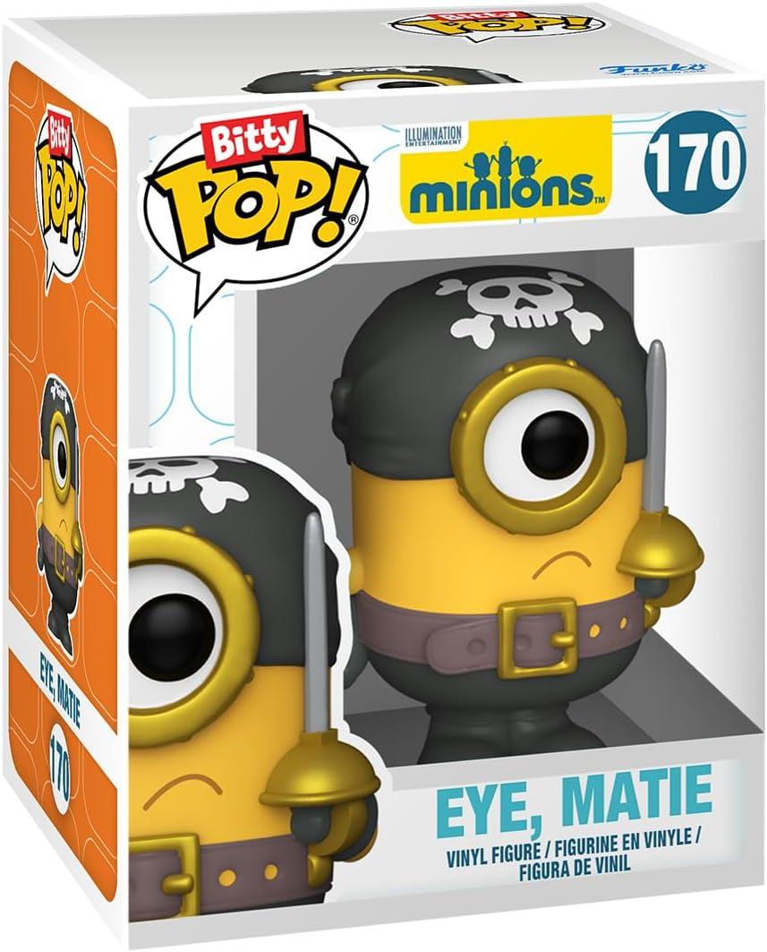 Funko POP! Movies Minion Eye Matie Vinyl Figure, 1.20" x 5.50" x 3.60", 4 Pack