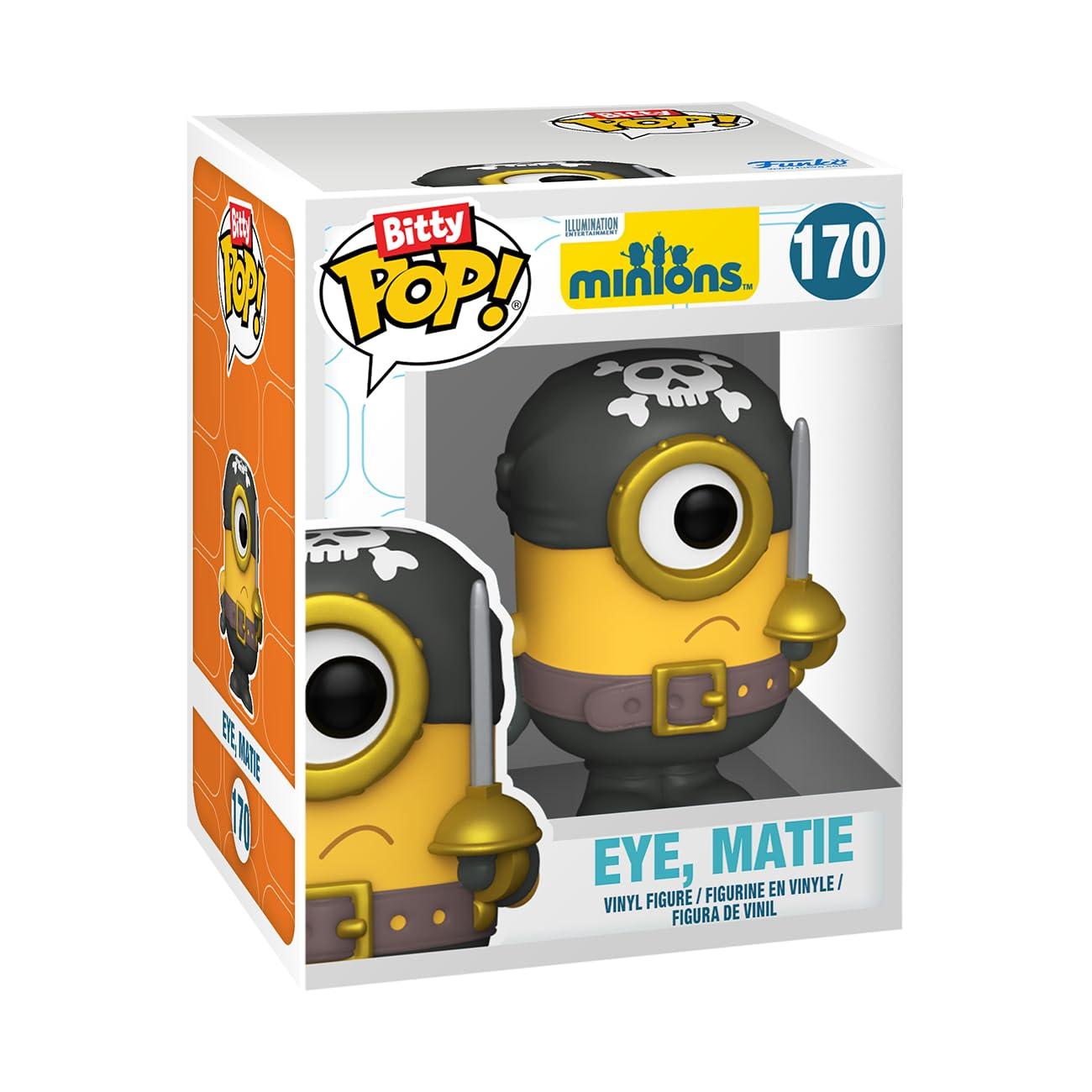 Funko POP! Movies Minion Eye Matie Vinyl Figure, 1.20" x 5.50" x 3.60", 4 Pack