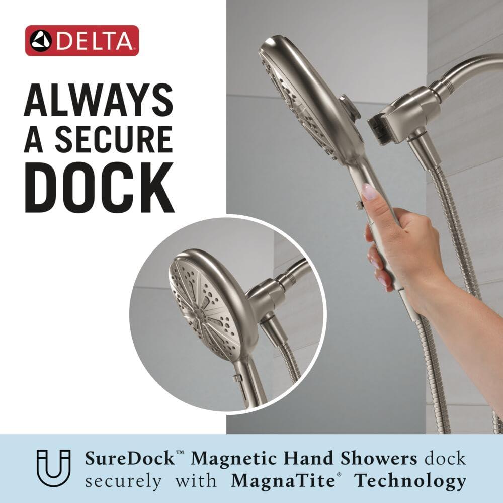 Nicoli 144749-HS Monitor 14 Series Tub and Shower with SureDock Hand Shower