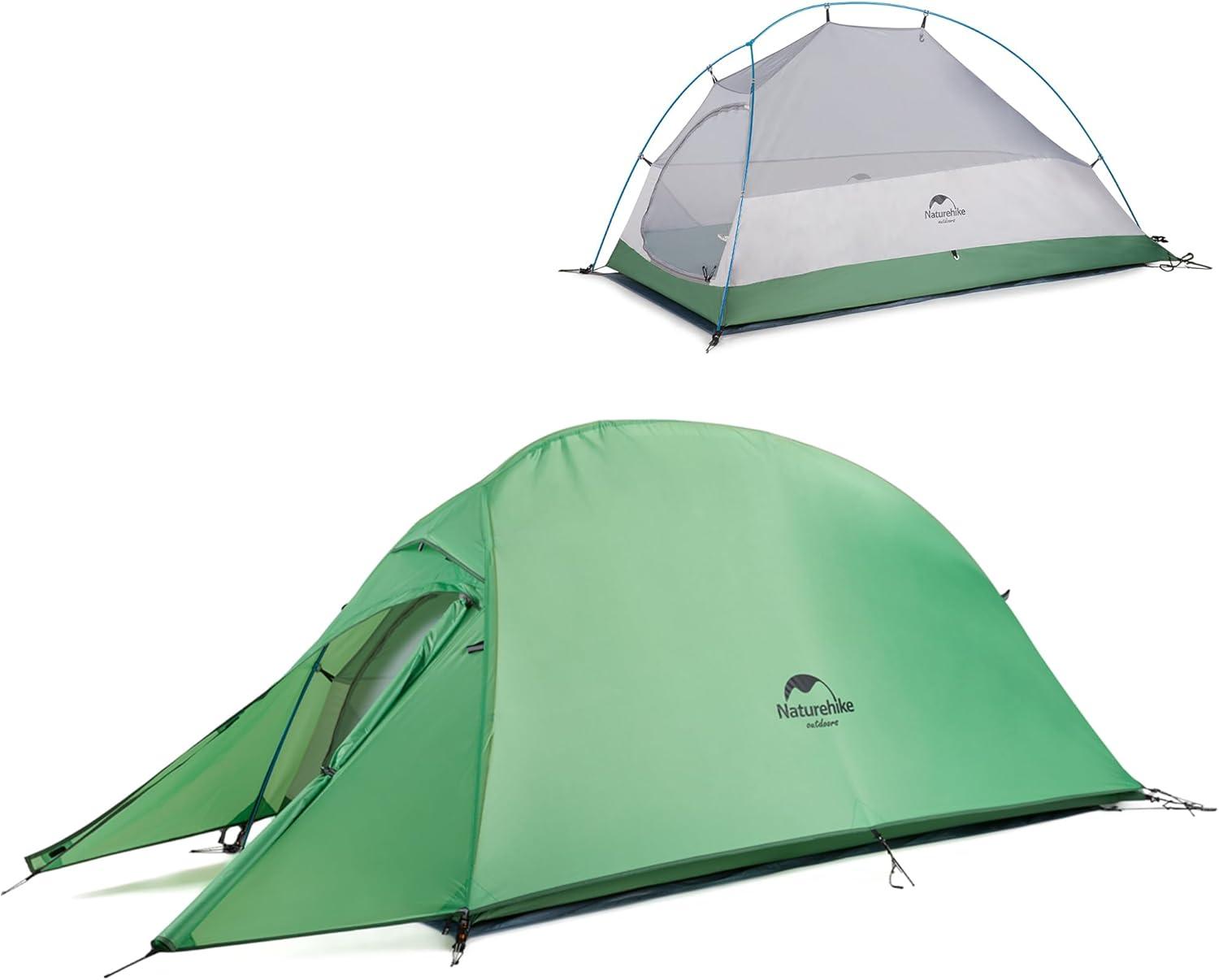 Naturehike Cloud-Up 1/2/3 Person Backpacking Tent Lightweight Waterproof