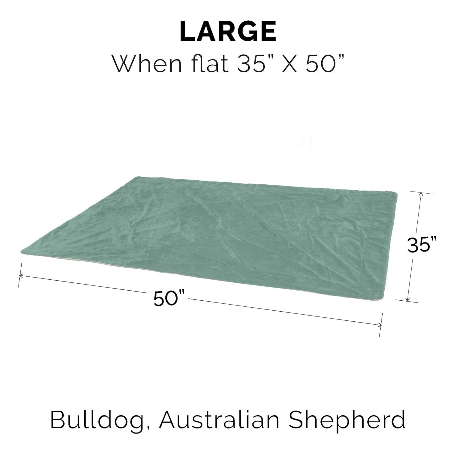 FurHaven Waterproof Faux Velvet Throw Blanket