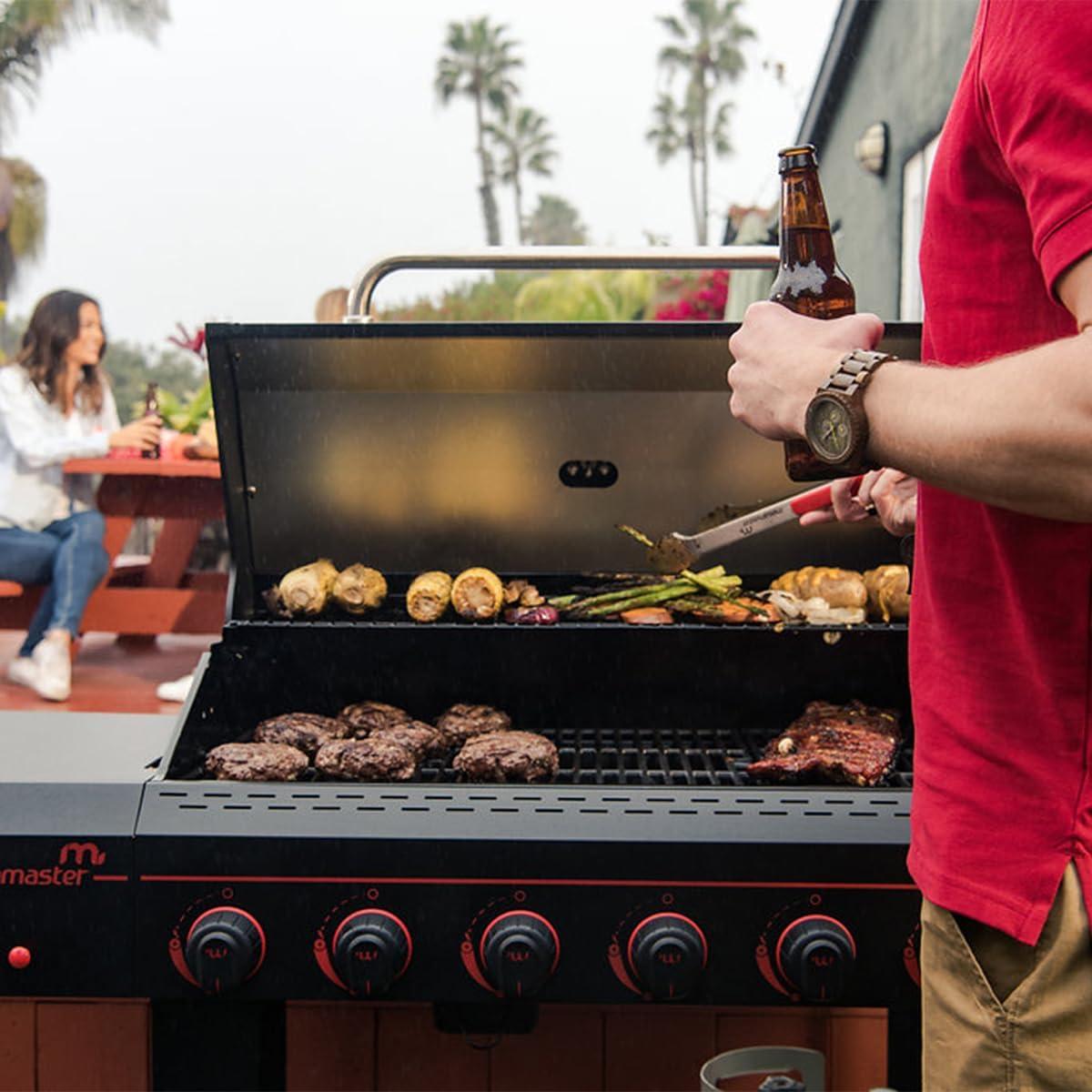 Megamaster 6 - Burner Freestanding Liquid Propane Gas Grill