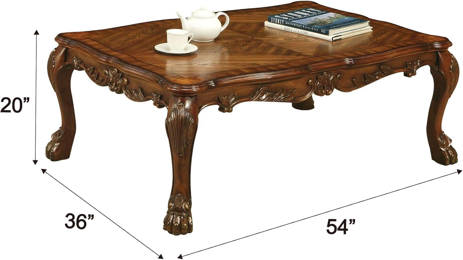 Dresden Coffee Table Cherry Oak - Saltoro Sherpi