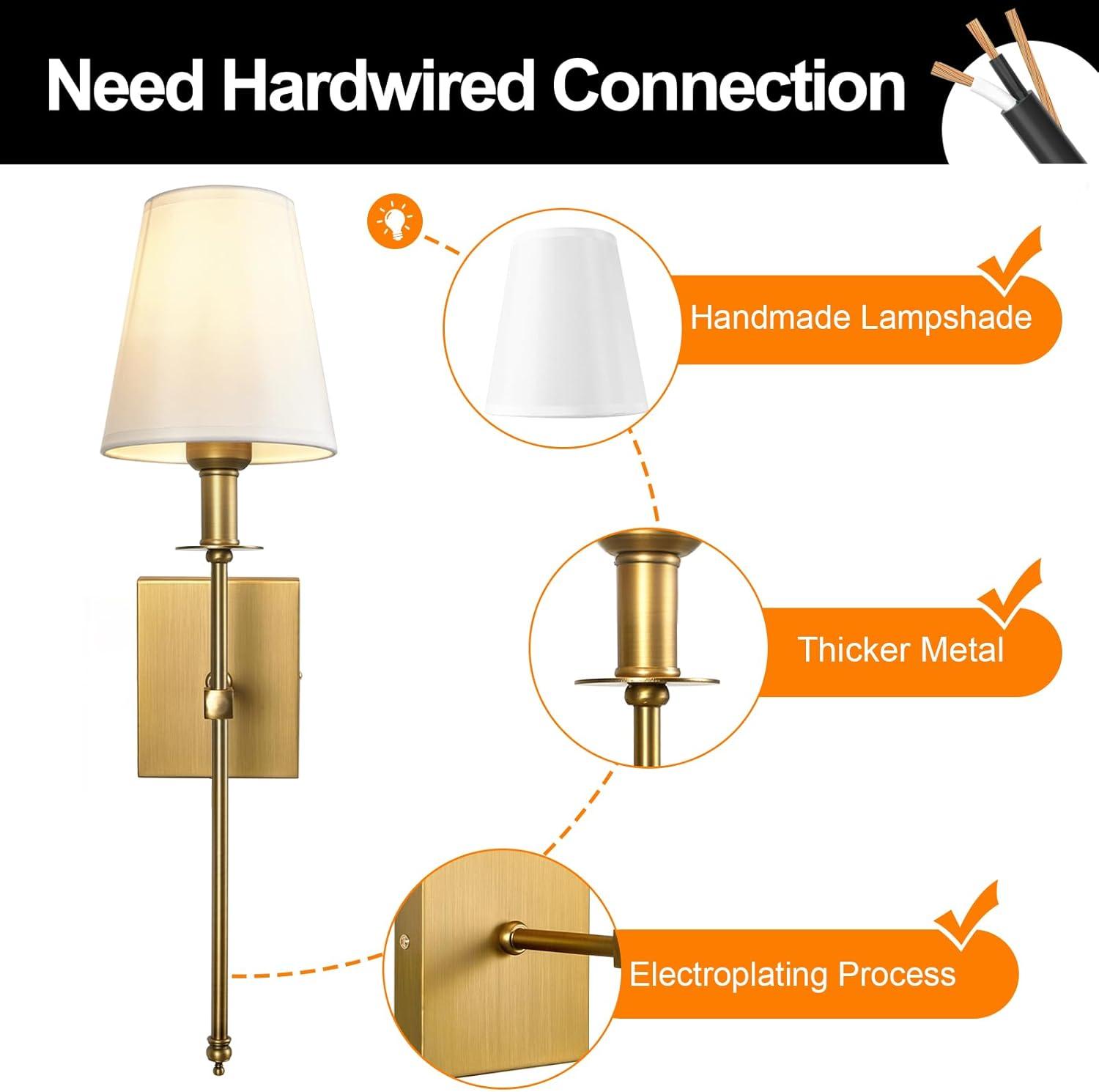 Battery Operated Black Wall Sconce Set Of 2,not Hardwired Fixture Wireless Wall Light ,dimmable Picture Sconces Cordless ,Easy To Install Battery Powered Lamp,for Bedroom, Lounge, Farmhouse Gallery