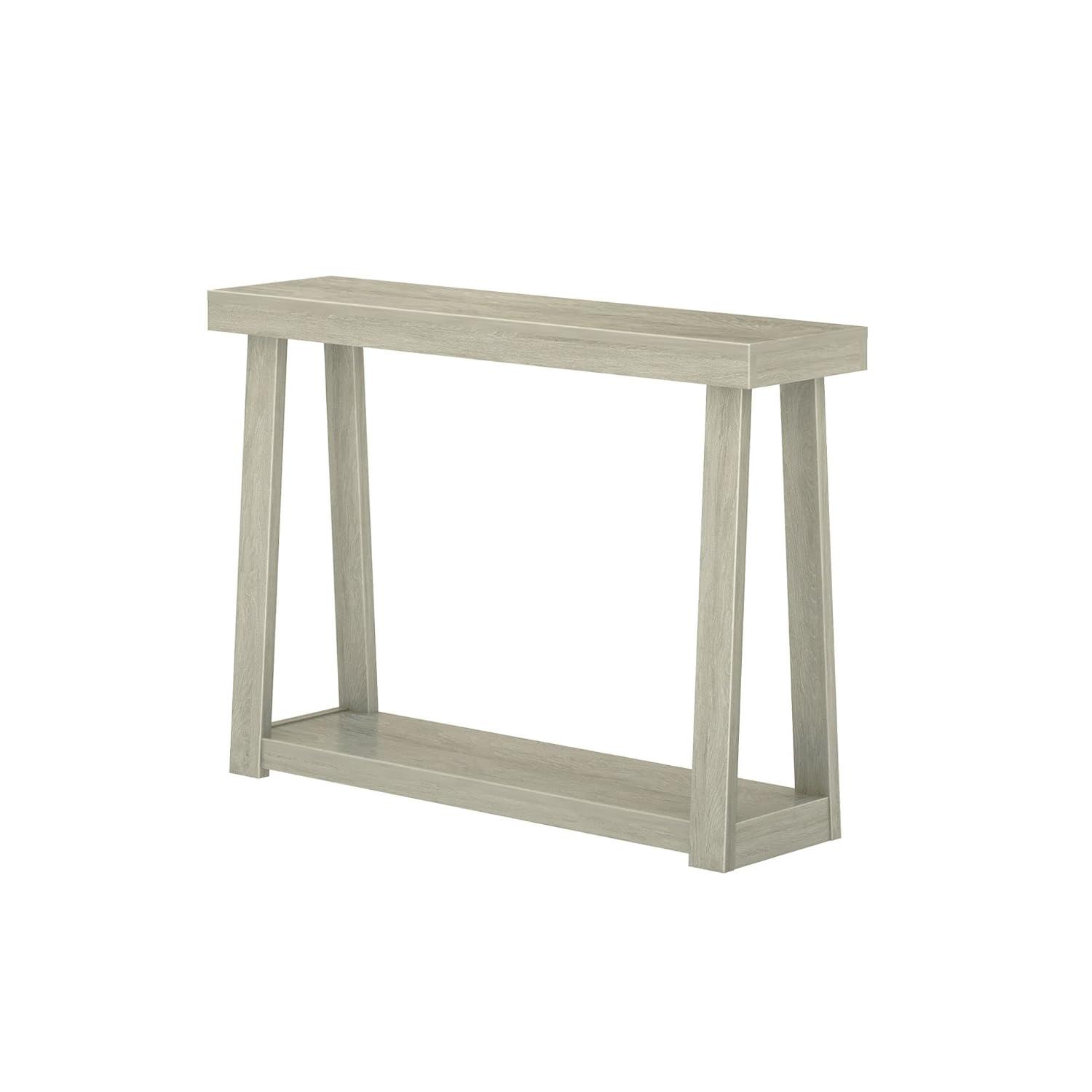 Wildon Home® Plank+Beam Solid Wood Console Table, Sofa Table, Narrow Entryway Table For Hallway, Behind The Couch, Living Room, Foyer, Easy Assembly, Seashell | Wayfair