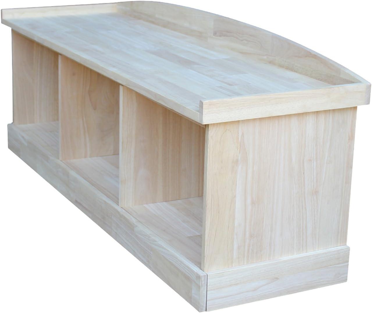 Storage Bench Unfinished - International Concepts