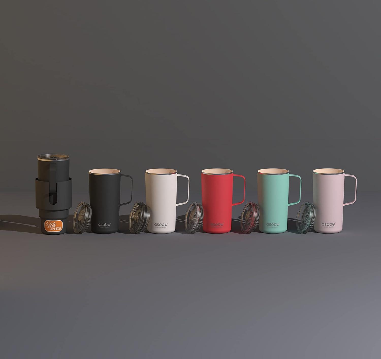 Asobu Tower Mug SM90 - Thermal cup - 20.3 fl.oz - black