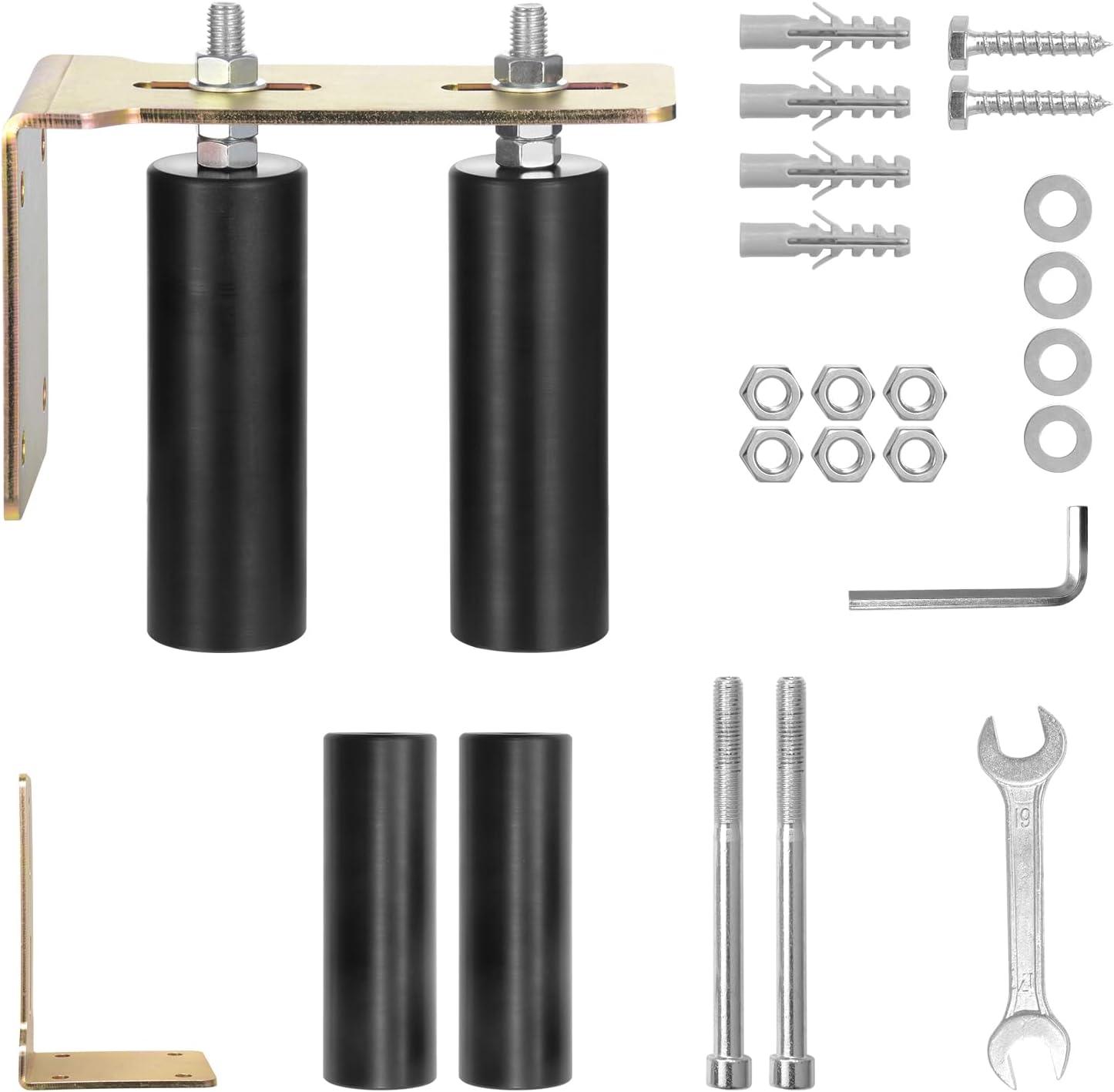 VEVOR Sliding Gate Kit 6” Rolling Hardware with L-Bracket Adjustable for Door