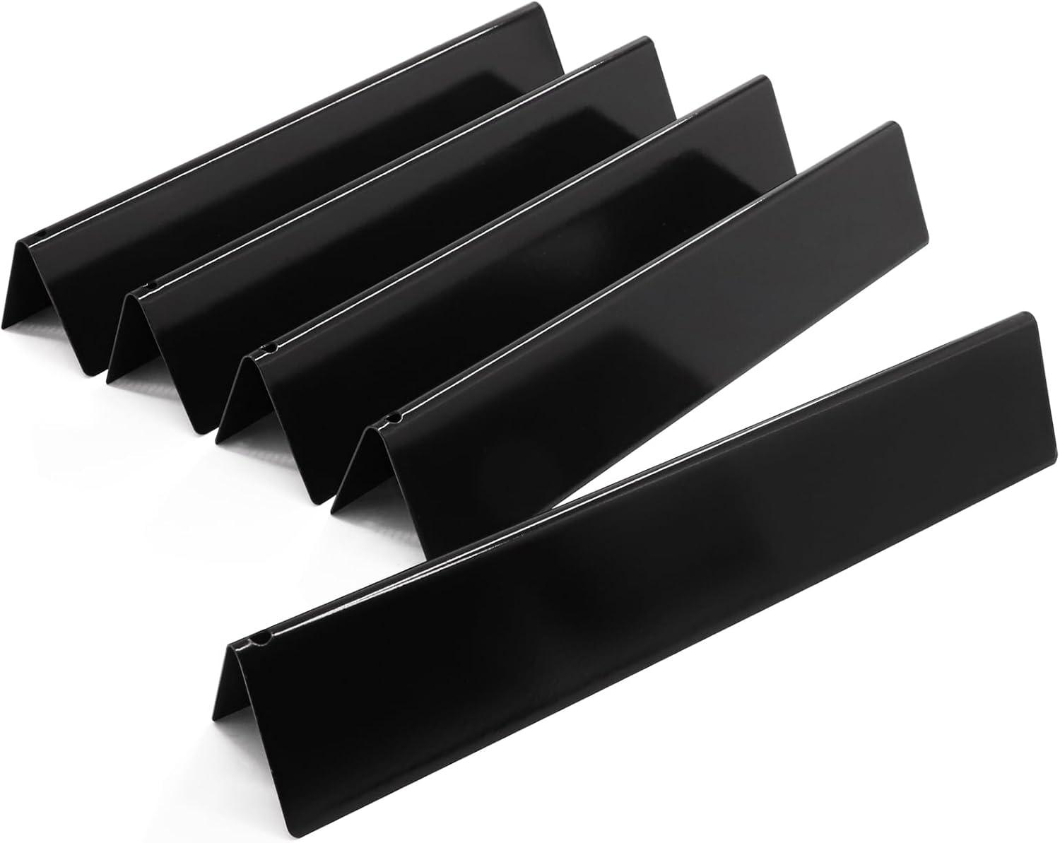 Weber Weber Replacement Flavorizer Bars, 17.5", For Genesis 300 Series (front-mounted Control Panel), Porcelain-enameled Steel (Set of 5)