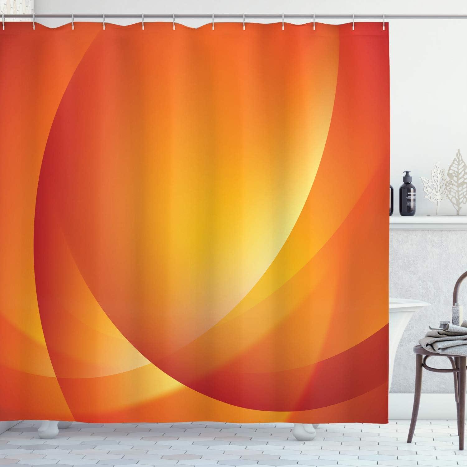 Shower Curtain with Hooks Included