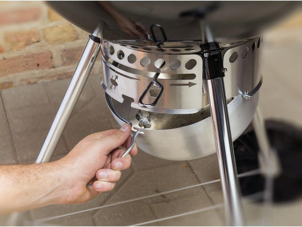 Weber Original Kettle Premium 22-Inch Charcoal Grill - Black - 14401001