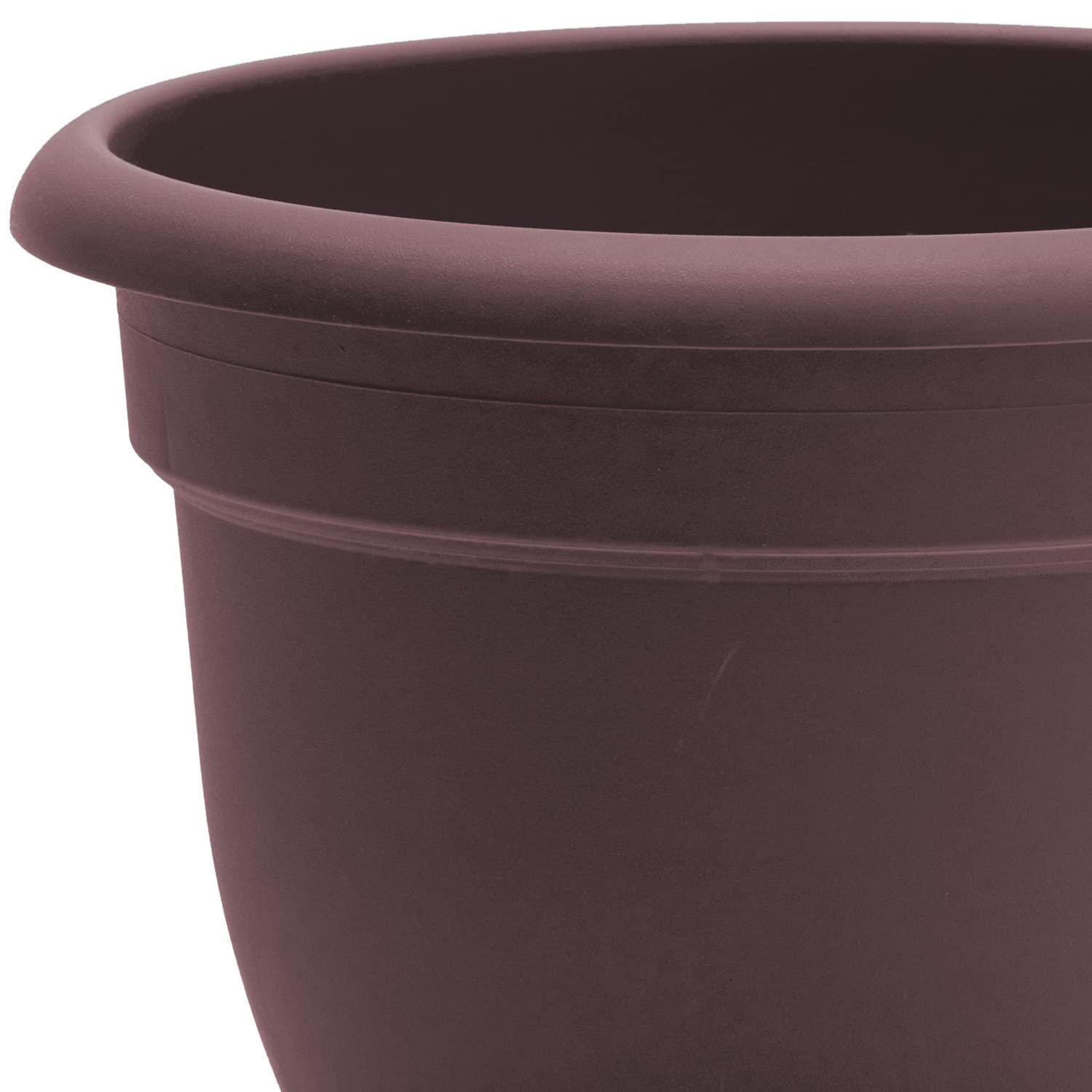 Bloem Ariana Self Watering Planter 12" Merlot. The Ariana planter wate, Each