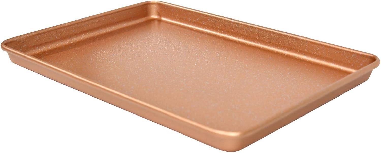 Rose Gold Granite 13 x 9 Inch Non-Stick Cookie Sheet