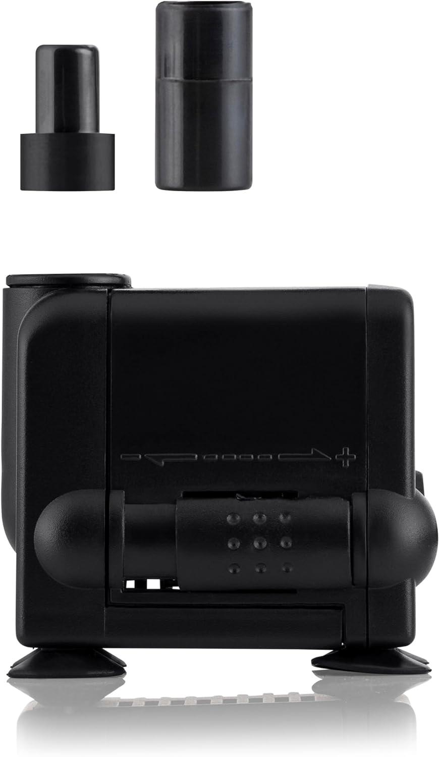Compact Black Ceramic Submersible Pond Pump with 6 ft Cord
