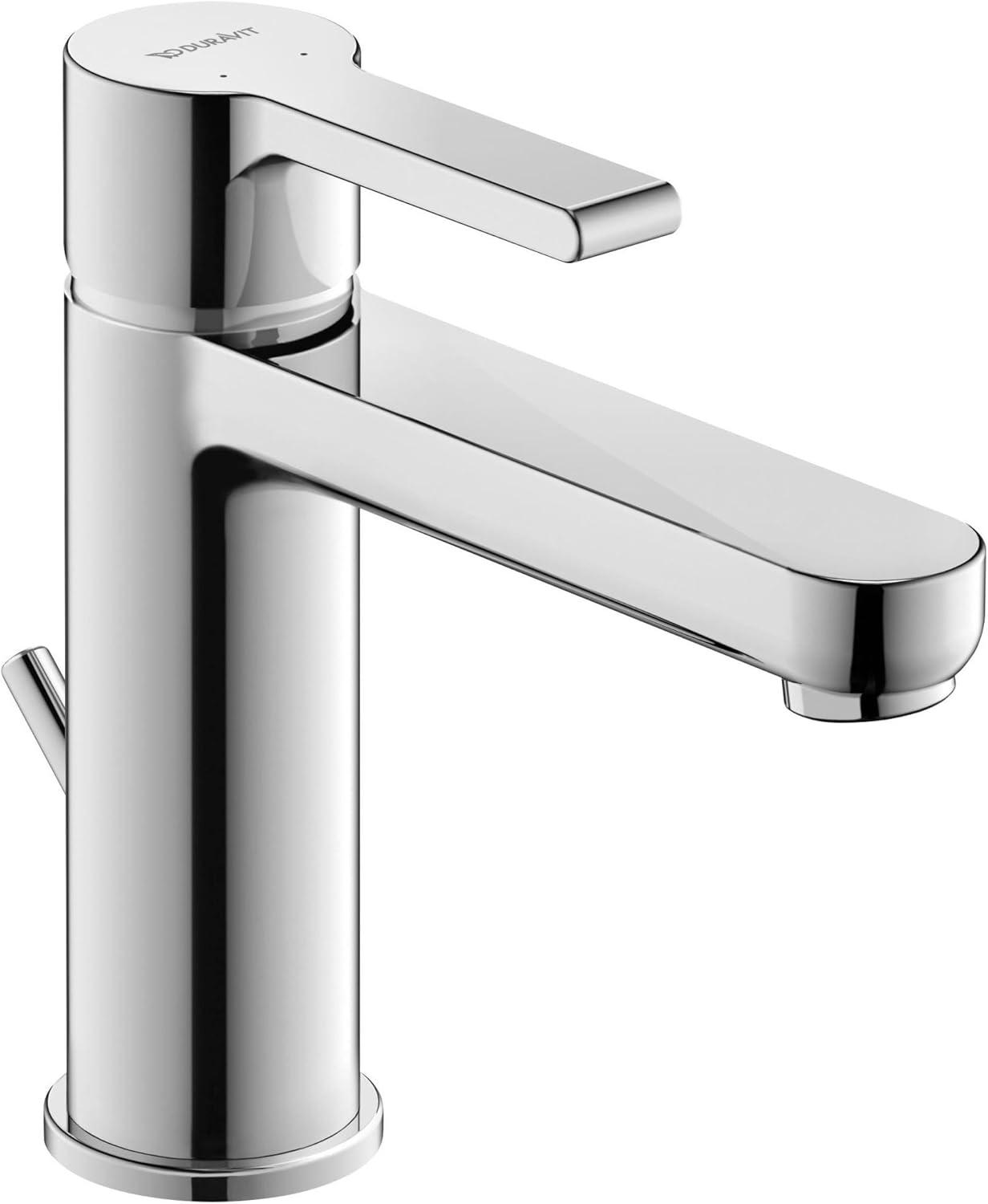 B.2 Single Hole Bathroom Faucet with Drain Assembly