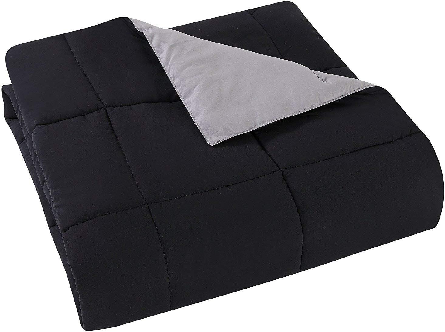 Everyday Baffle Box Stitch Comforter Set