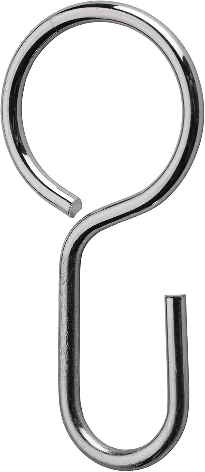 Croydex  118 in. Stainless Steel Wireline Shower Rod in Chrome