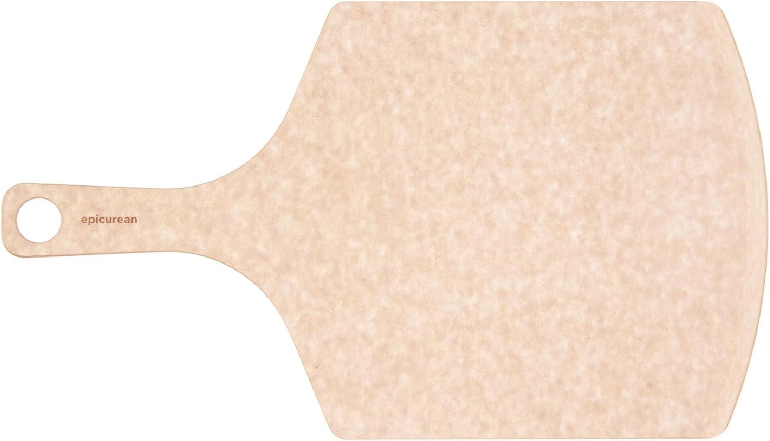 Epicurean Pizza Peel, 17-Inch by 10-Inch, Natural