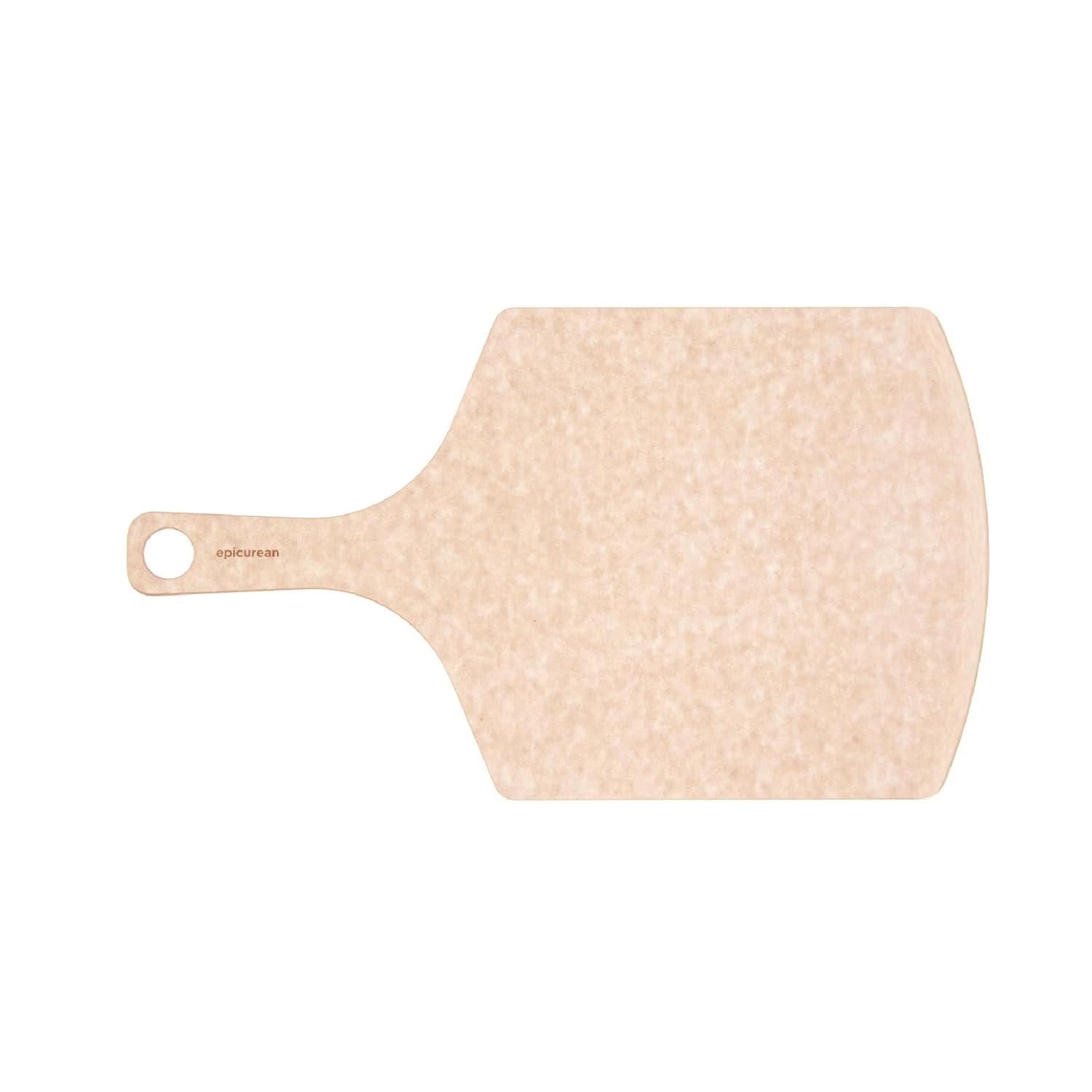 Epicurean Pizza Peel, 17-Inch by 10-Inch, Natural