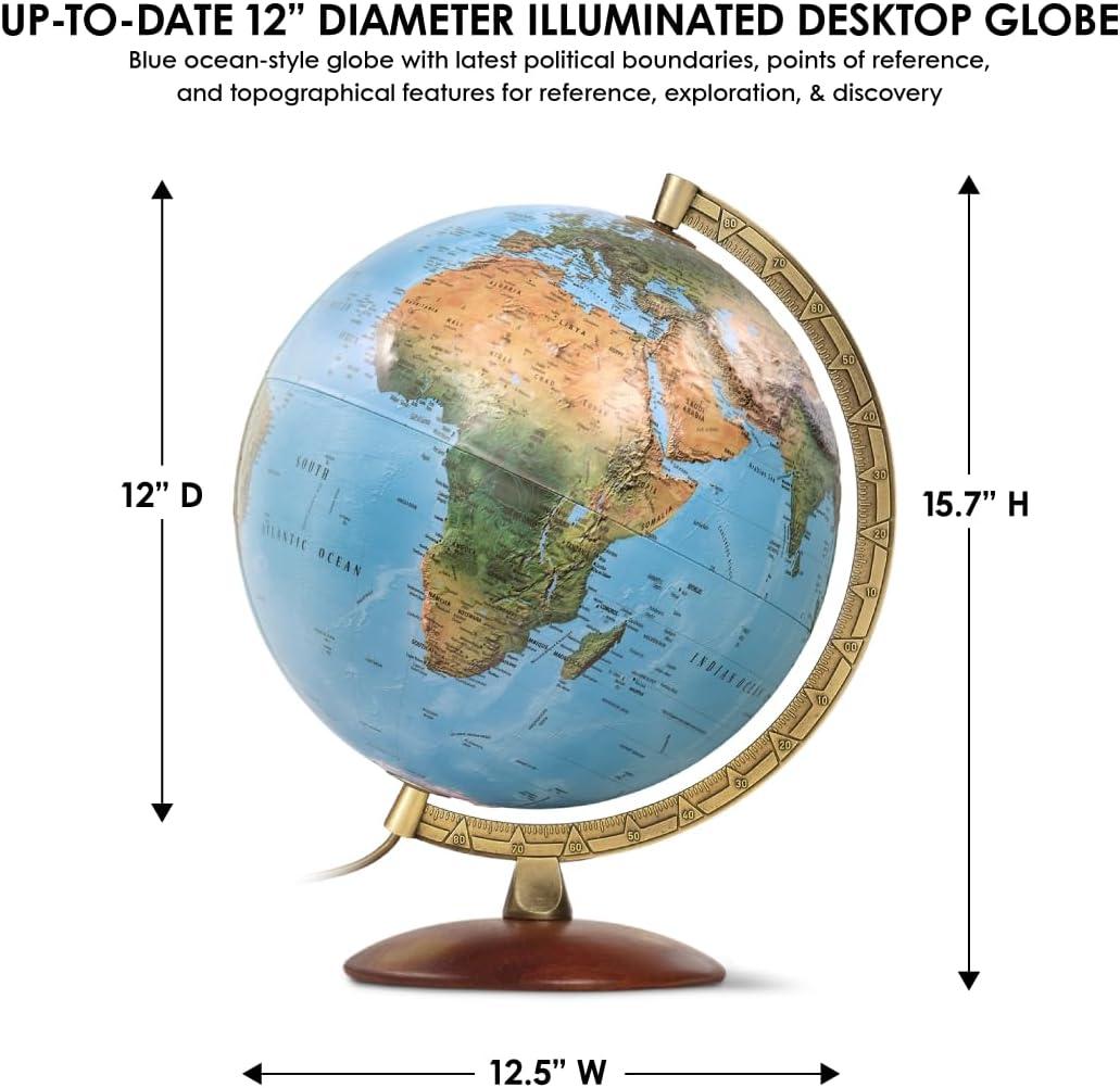 Red Barrel Studio® Plastic / Acrylic Tabletop Globe
