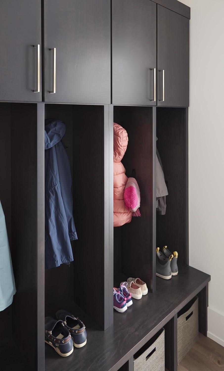 Monument 7-9/16 inch (192mm) Center-to-Center Polished Nickel Cabinet Pull