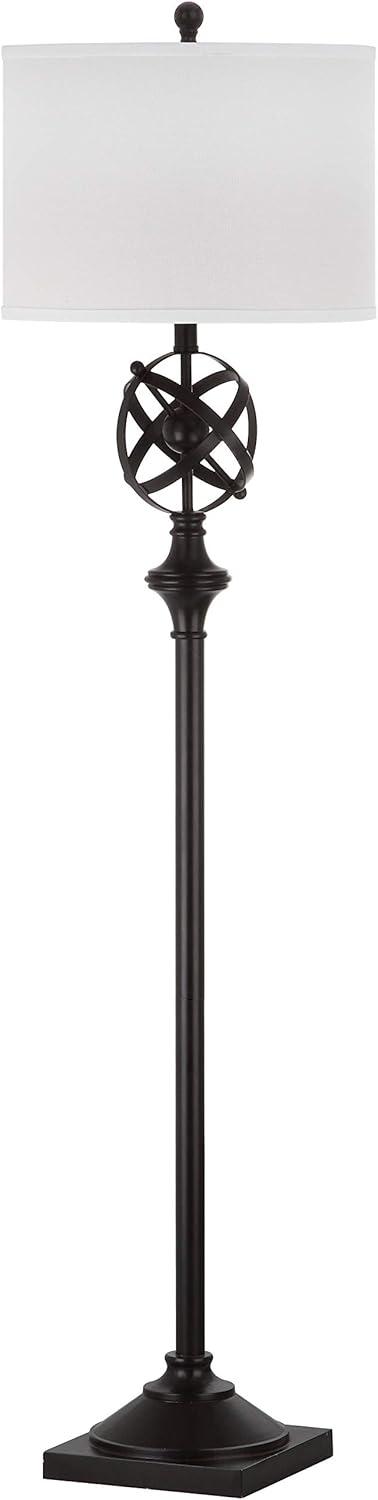 Franklin 60 Inch H Armillary Floor Lamp - Oil Rubbed Bronze (Black) - Safavieh