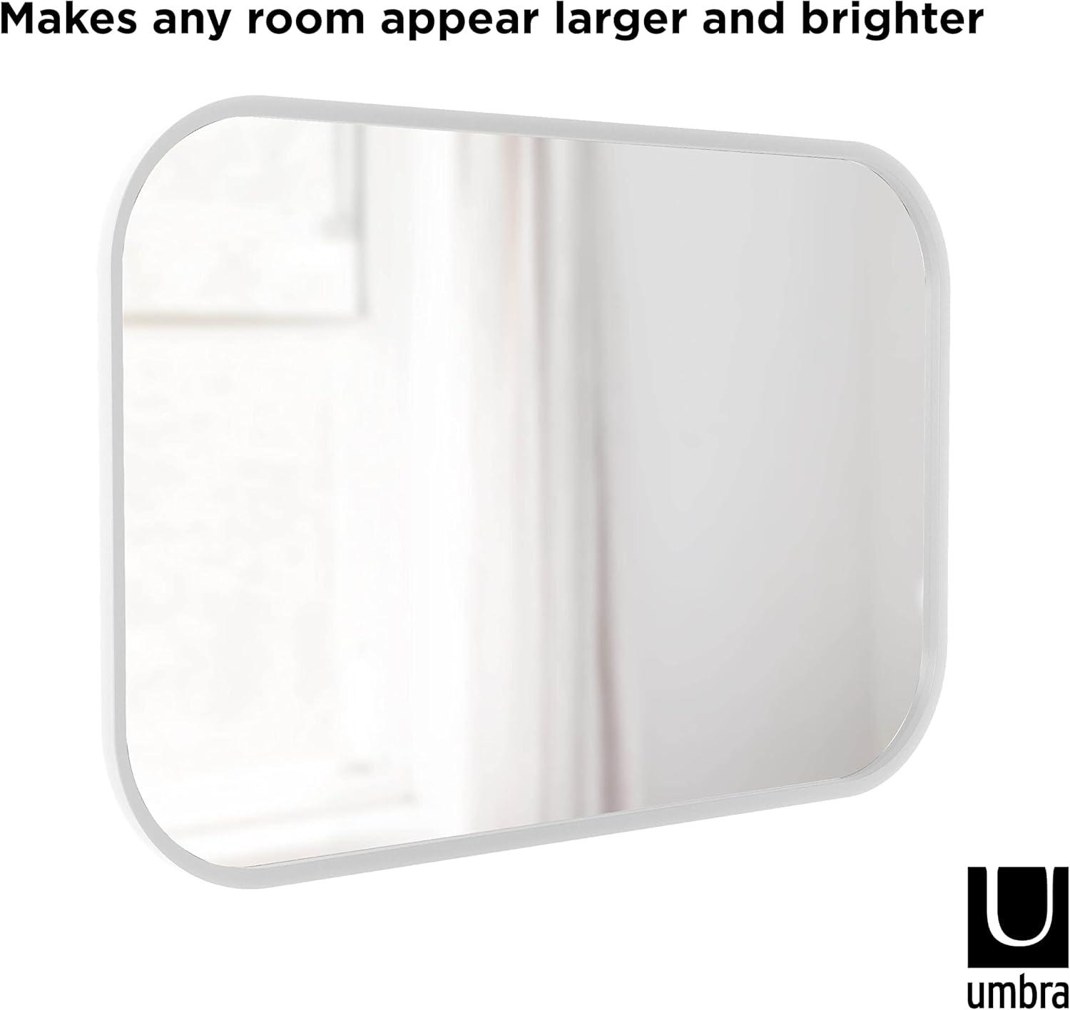 Hub Rubber Flat Mirror