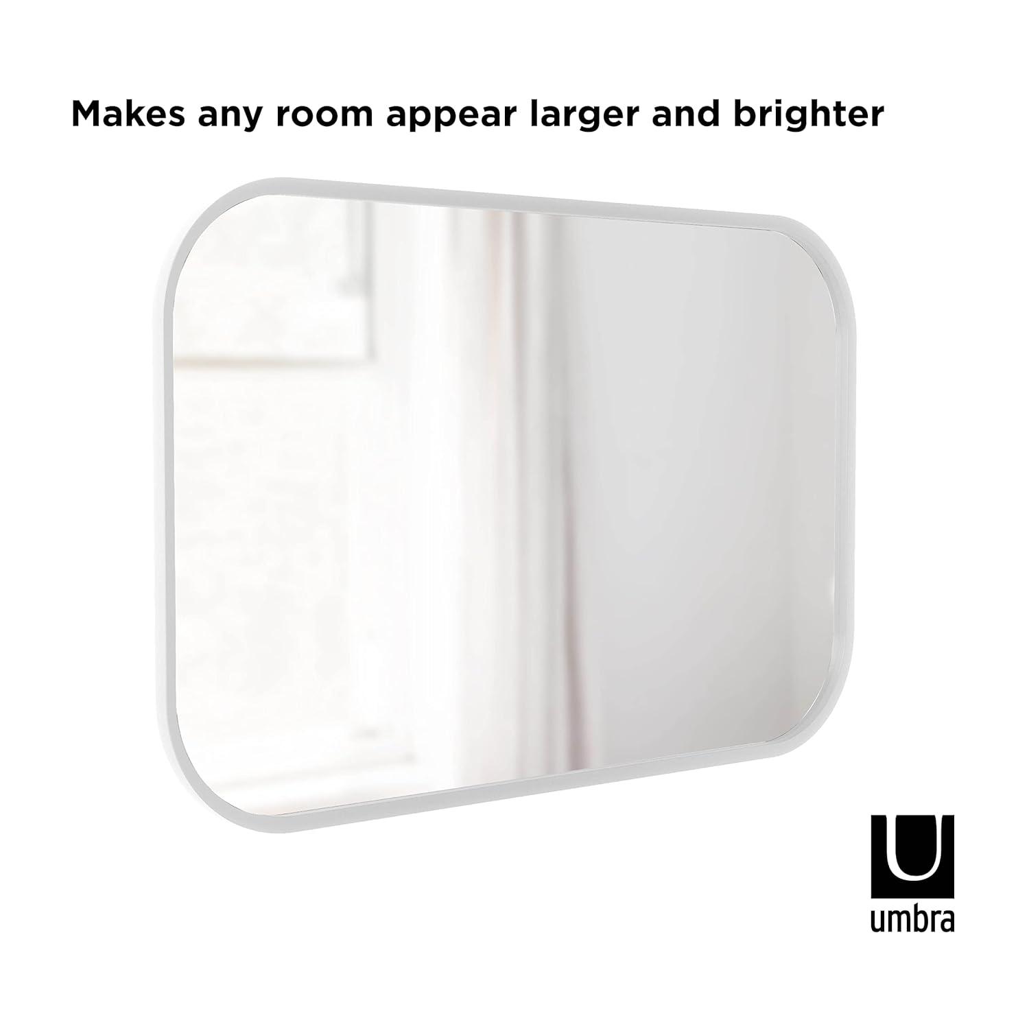 Hub Rubber Flat Mirror