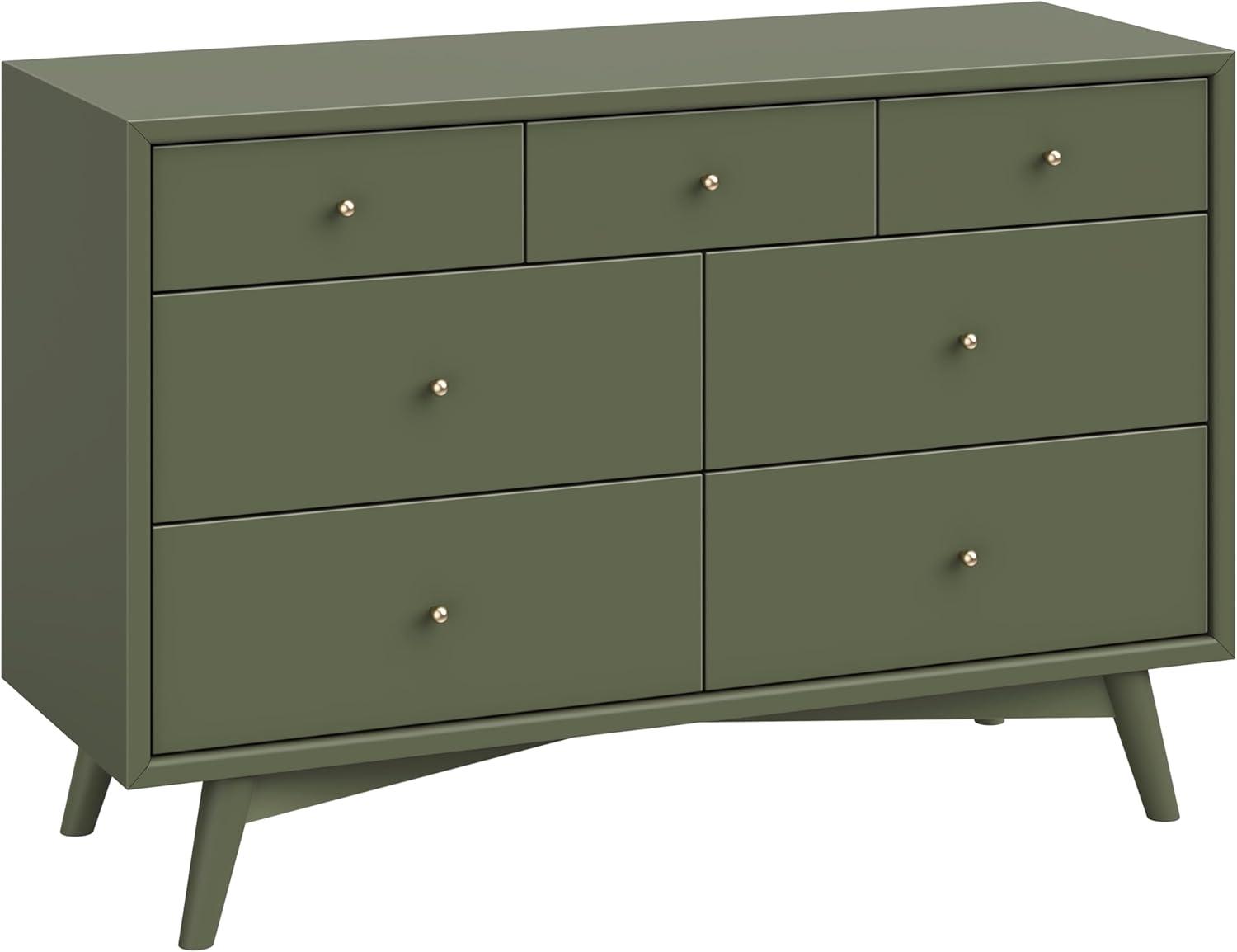 Palma 7 Drawer 53" W Double Dresser