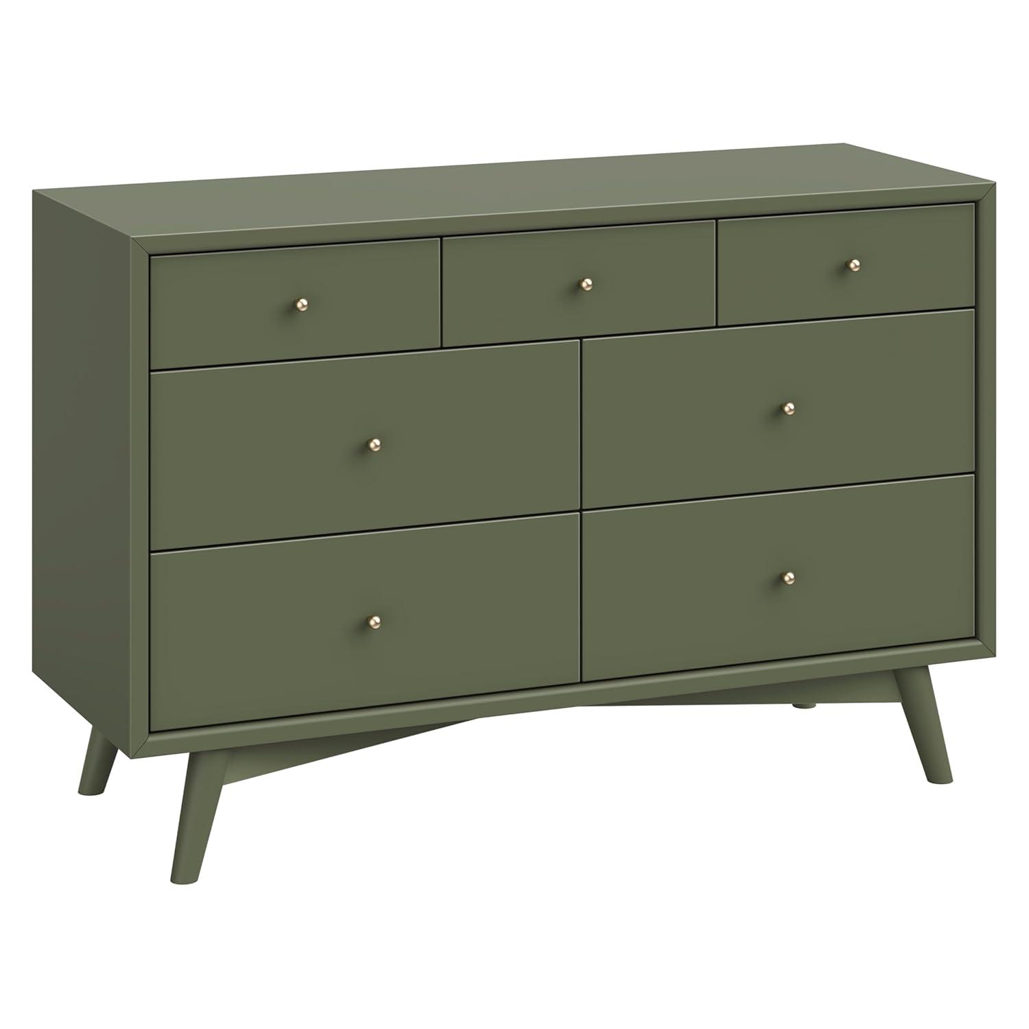 Palma 7 Drawer 53" W Double Dresser