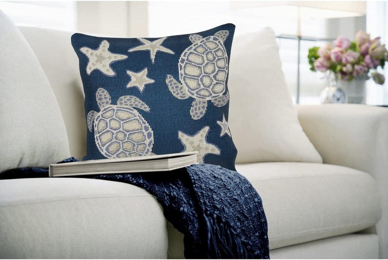 Liora Manne Marina No Decorative Addition Indoor/Outdoor Throw Pillow