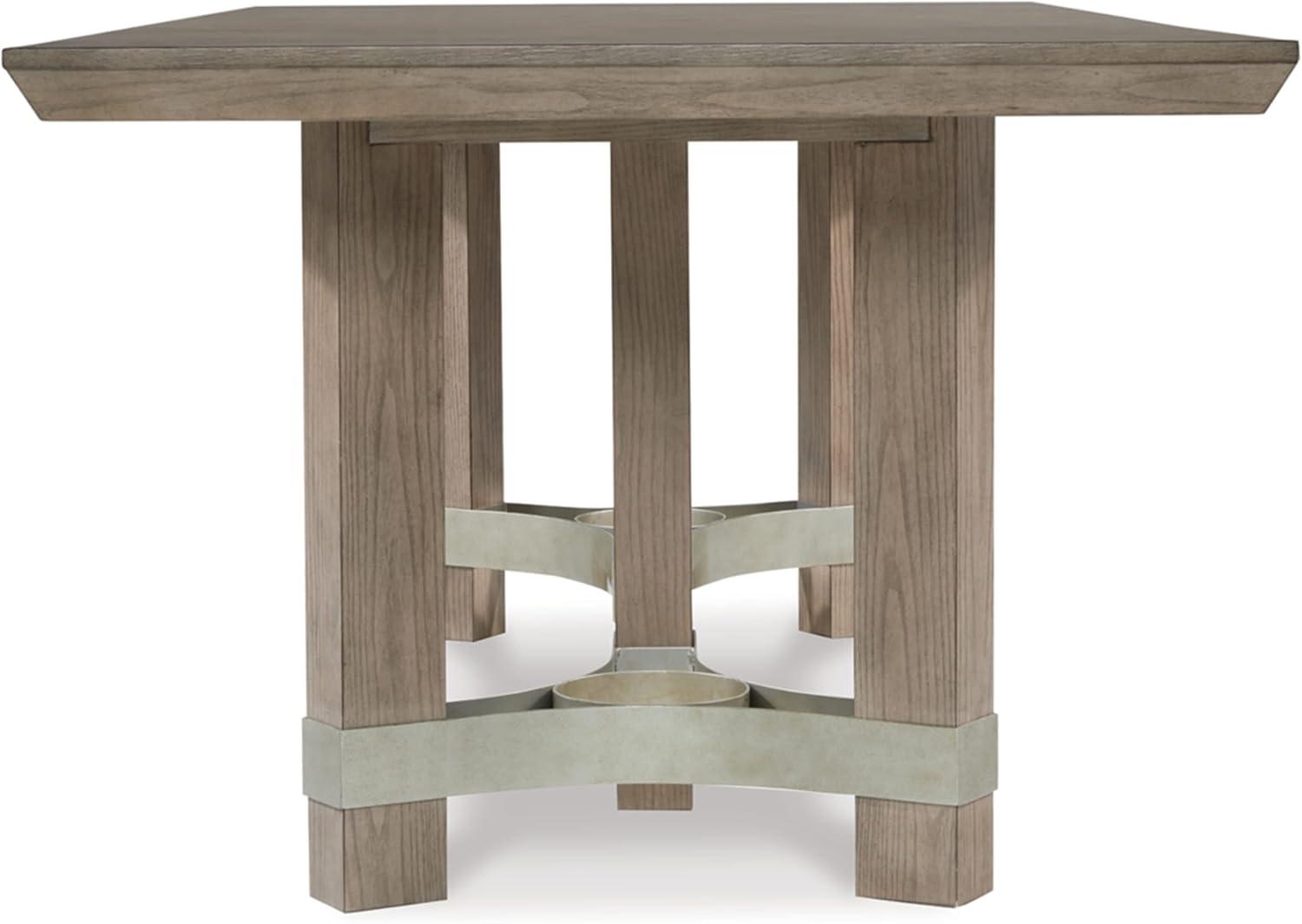 Chrestner 84'' Solid Oak Dining Table