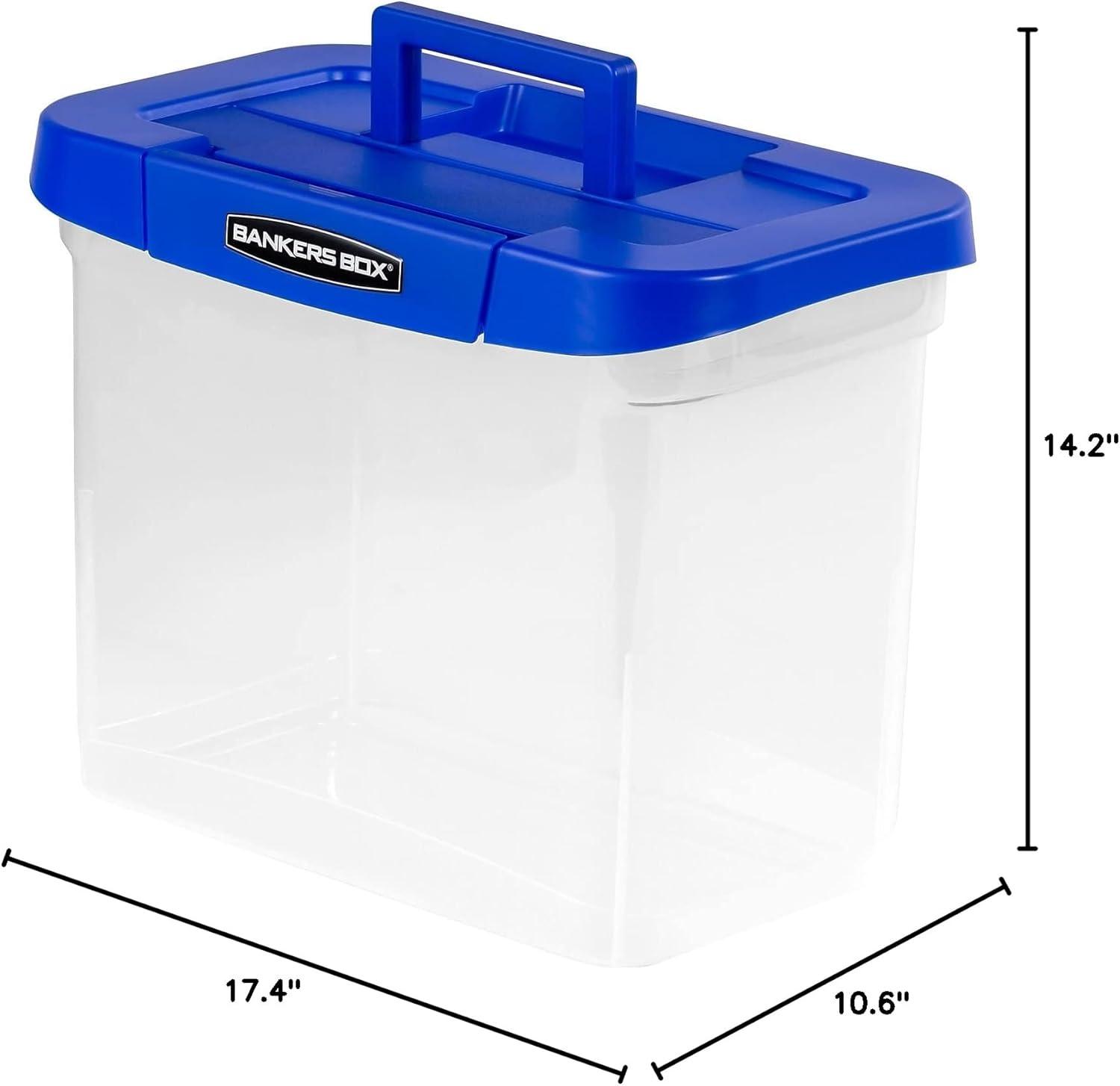 Bankers Box® Heavy Duty Portable File Box