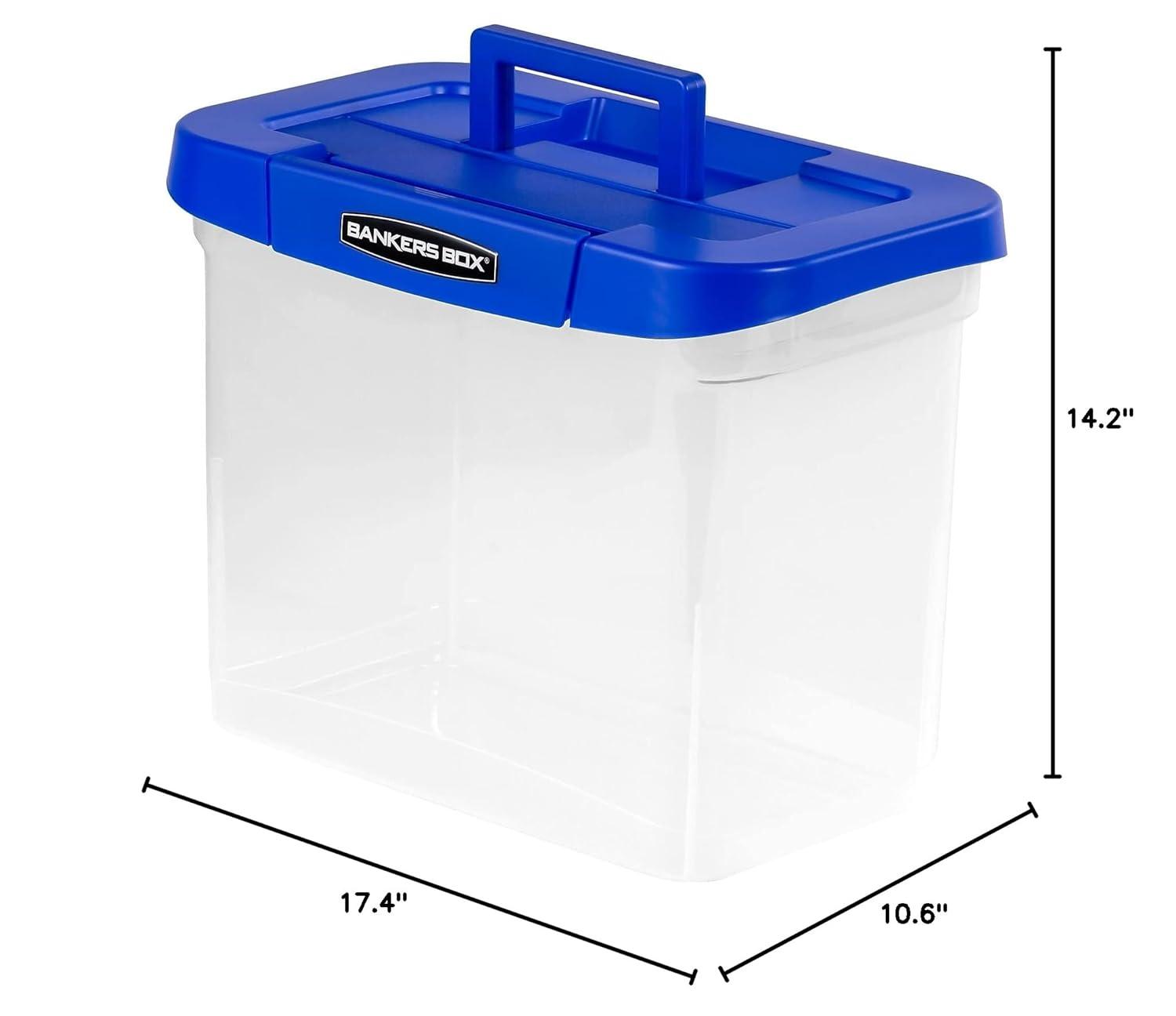 Bankers Box® Heavy Duty Portable File Box