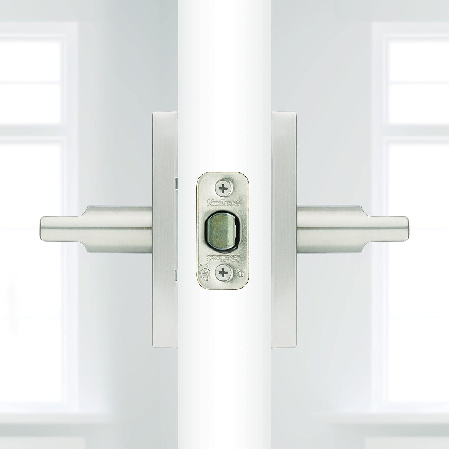 Satin Nickel Contemporary Passage Door Lever