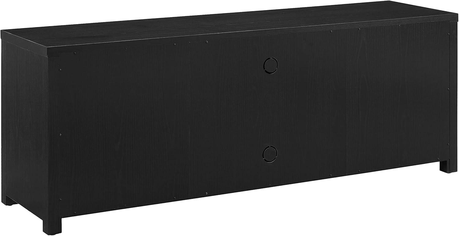 58" Gordon Low Profile TV Stand for TVs up to 65" with Fireplace Dark Walnut - Crosley