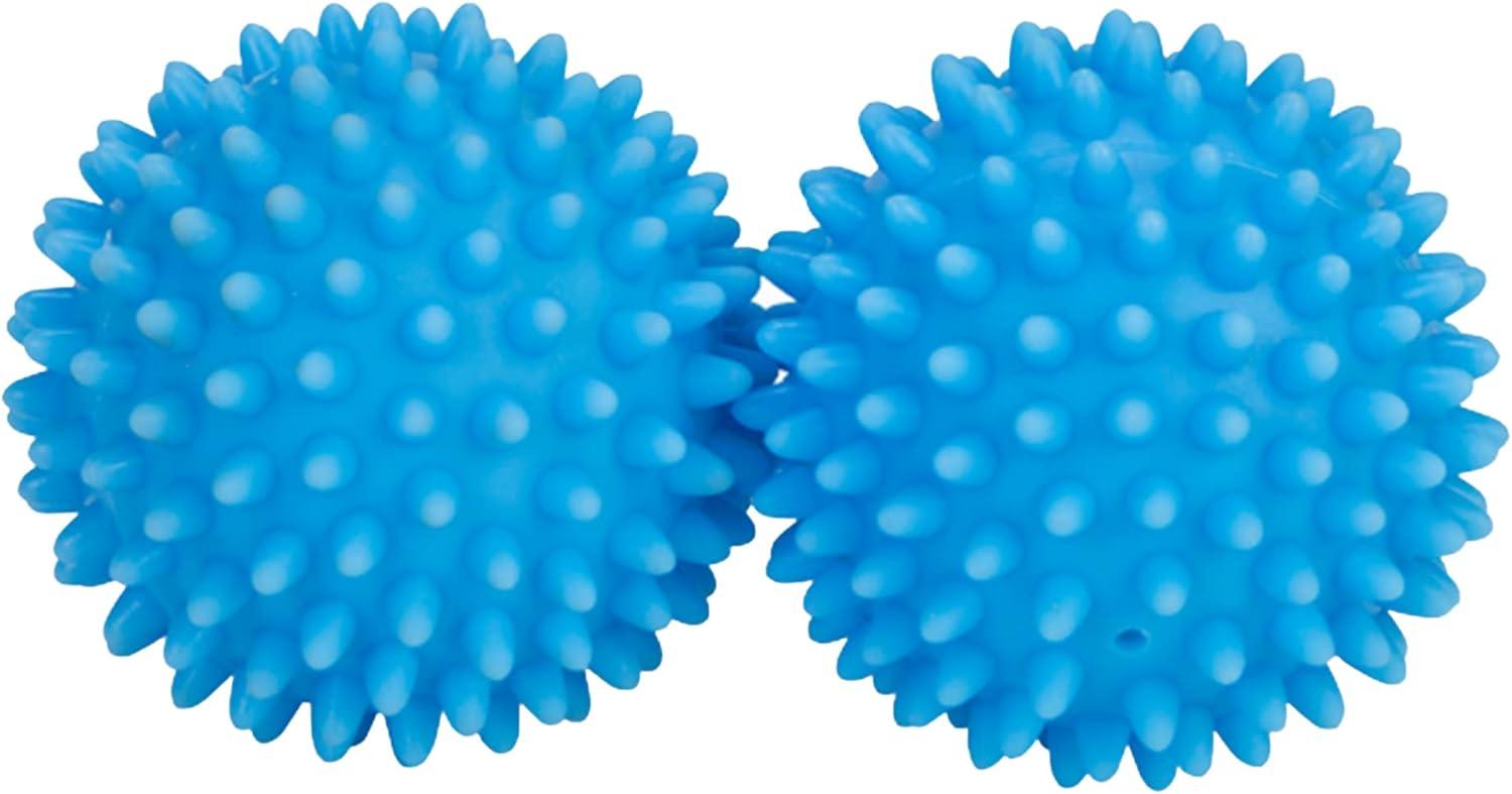 Smart Design Blue Plastic Anti-Static Dryer Balls - Set of 2