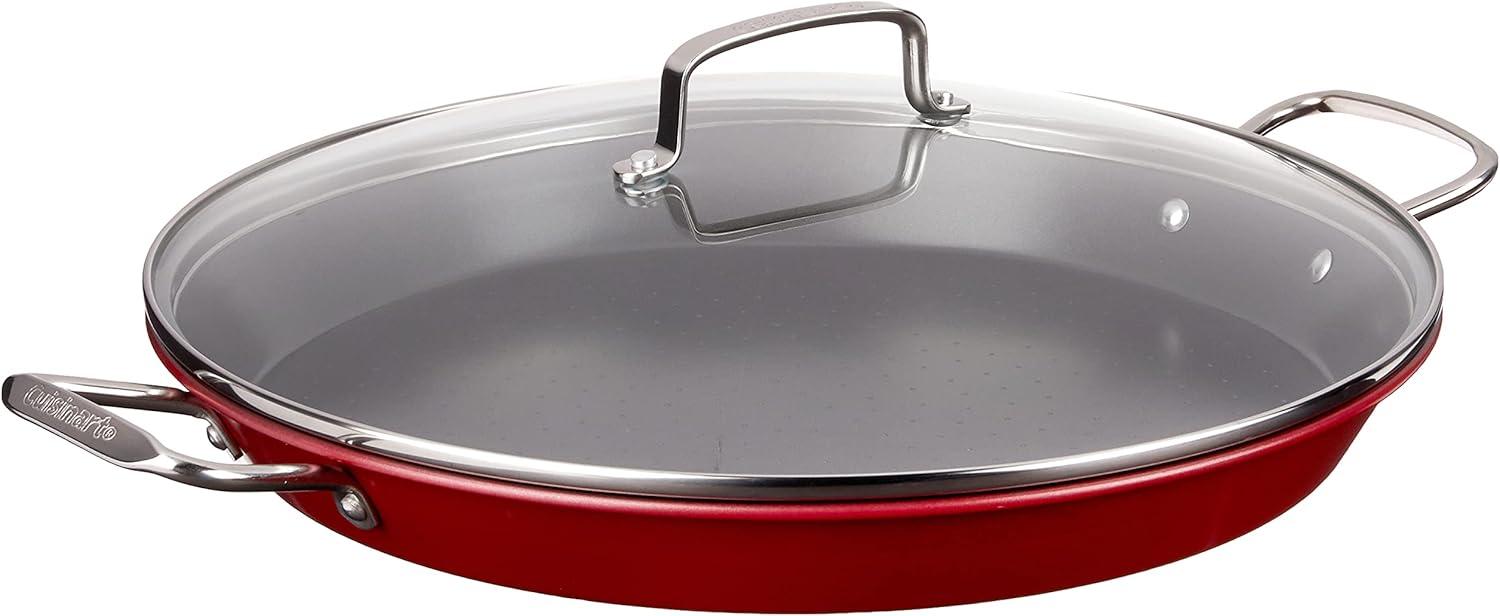 Cuisinart Cuisinart Non-Stick Stainless Steel Paella Pan with Lid