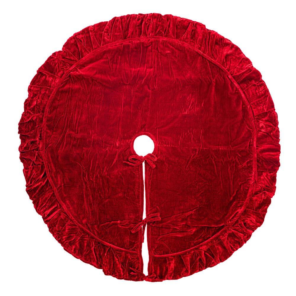 Hubbert Plush Velvet Christmas Textile Collection