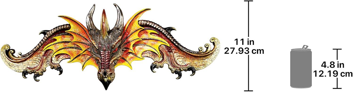 Design Toscano The Dragon of Kingsbridge Manor Pediment