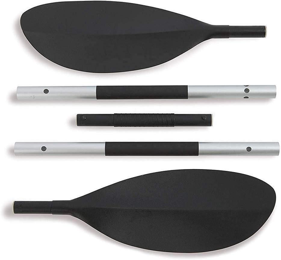 Intex 2-Person Inflatable Kayak w/ Oars & Air Pump & 4 Person Boat w/ Oars &Pump