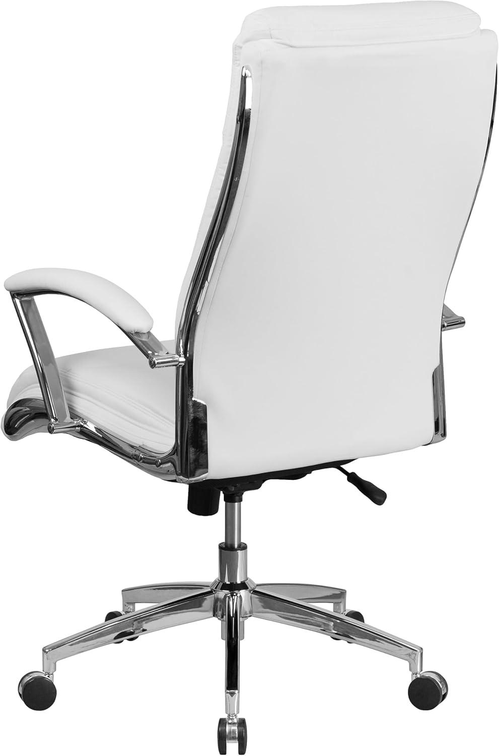 Flash Furniture High Back Designer Smooth Upholstered Executive Swivel Office Chair