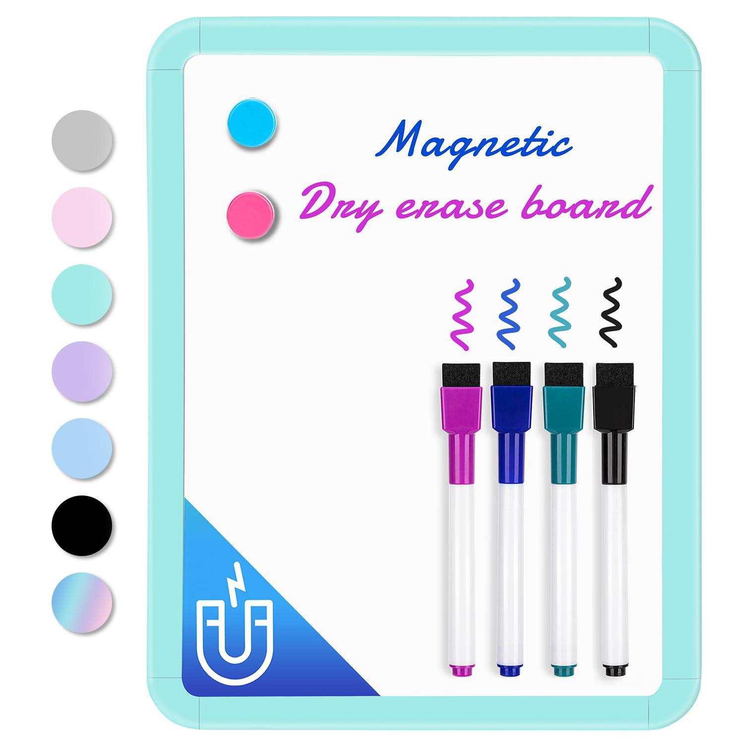 VUSIGN Small Dry Erase Whiteboard, 8.5 x 11 Inches White Board for Kids, Students, Fridge, Locker, Mini Dry Erase Board